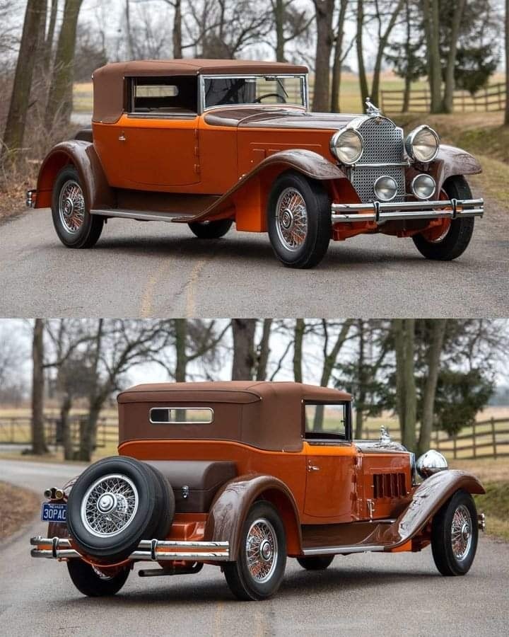 1930. Packard Deluxe Eight Convertible Sedan by Dietrich (745).