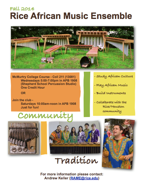 Rice African Music Ensemble
