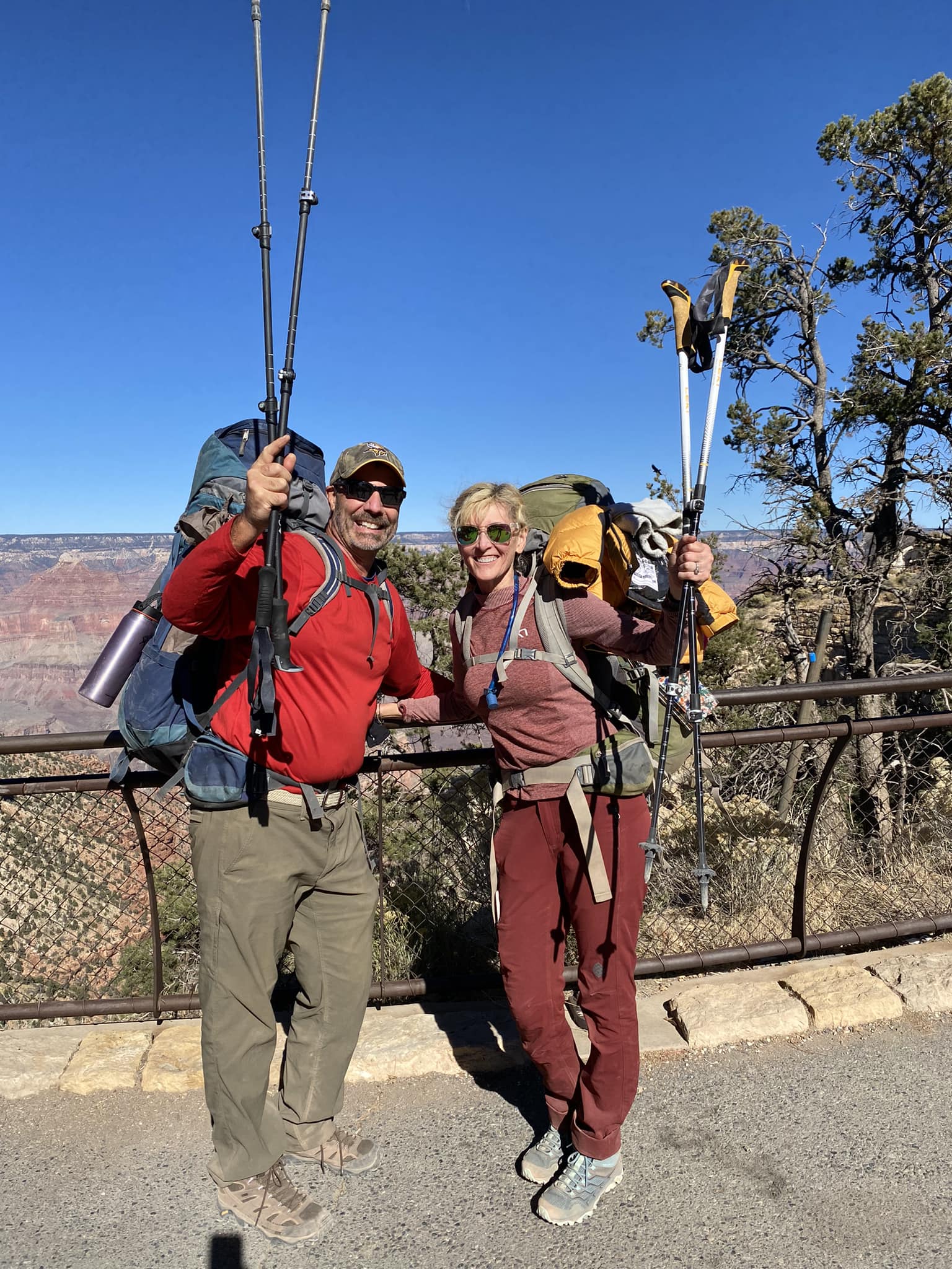 Finished North Kaibab to Bright Angel. With side hikes nearly 30 