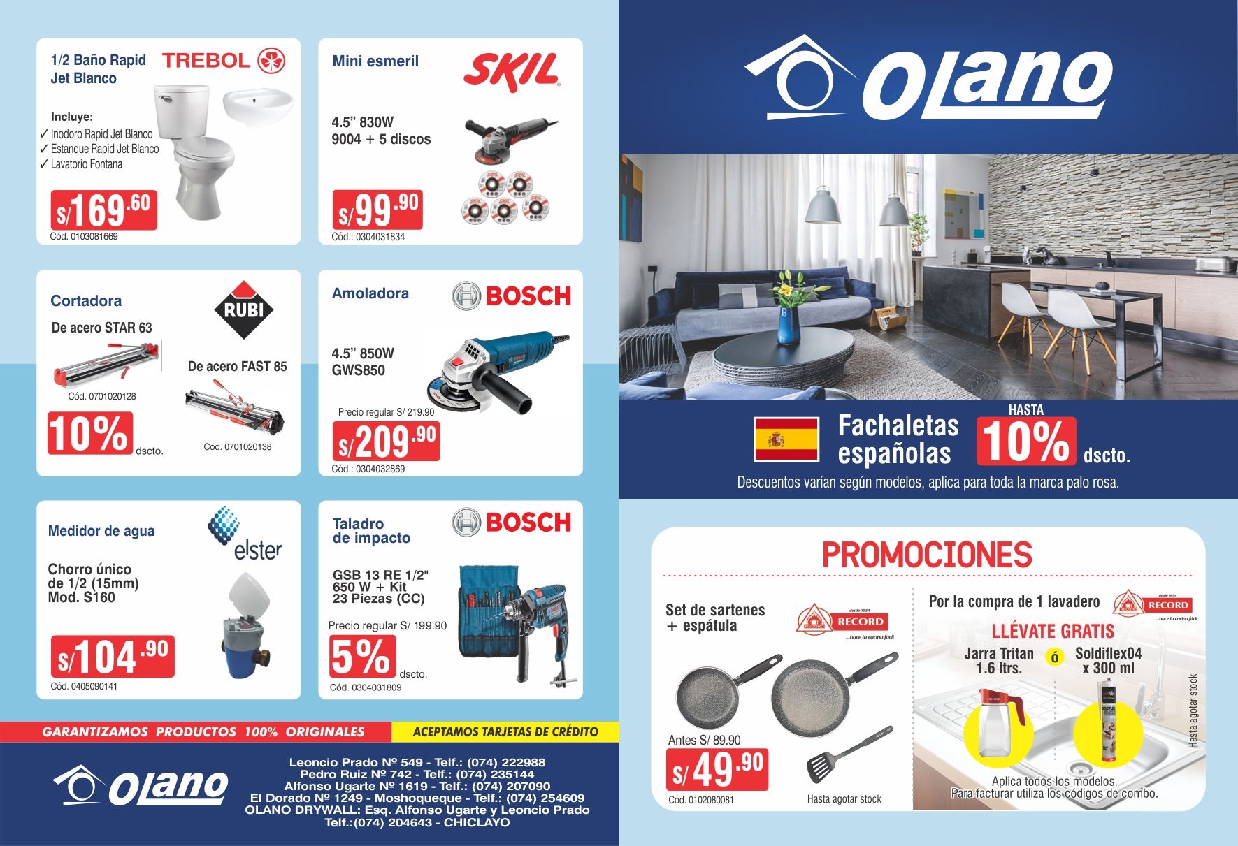 Distribuciones Olano SAC | Chiclayo