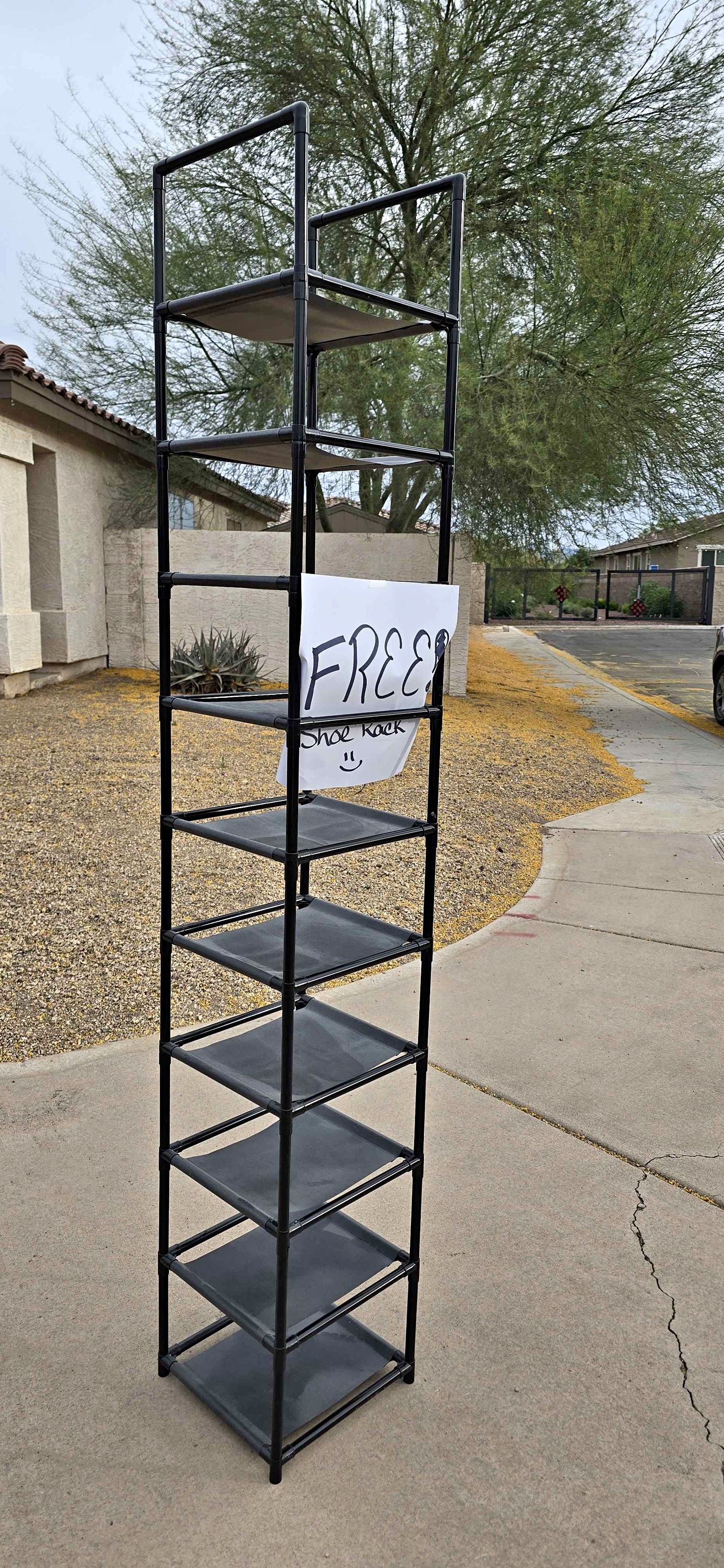 Free shoe rack near 95th Ave and Camelback - Shoe Organizers - Phoenix ...