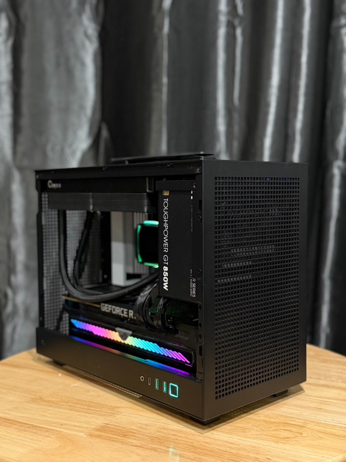 SET MINI แรงๆ RYZEN 7 7800x3D / DDR5 32GB / ROG RTX3080 / M.2 1TB / PSU ...