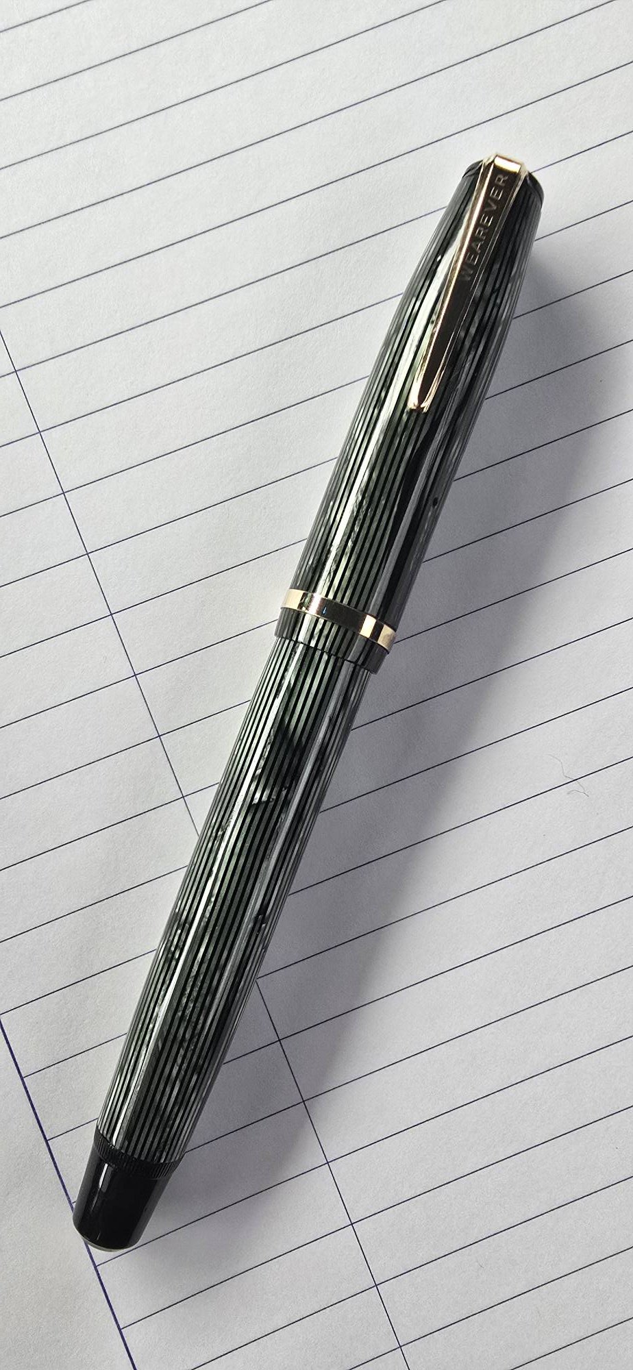1940's Wearever Deluxe 100 fountain pen review