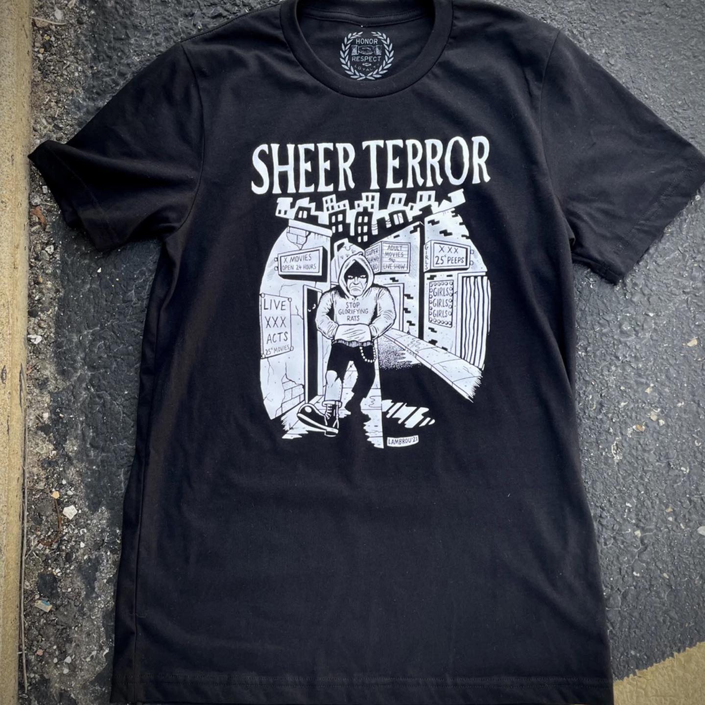 Sheer Terror X Omerta merch collection is available now! Check out 
