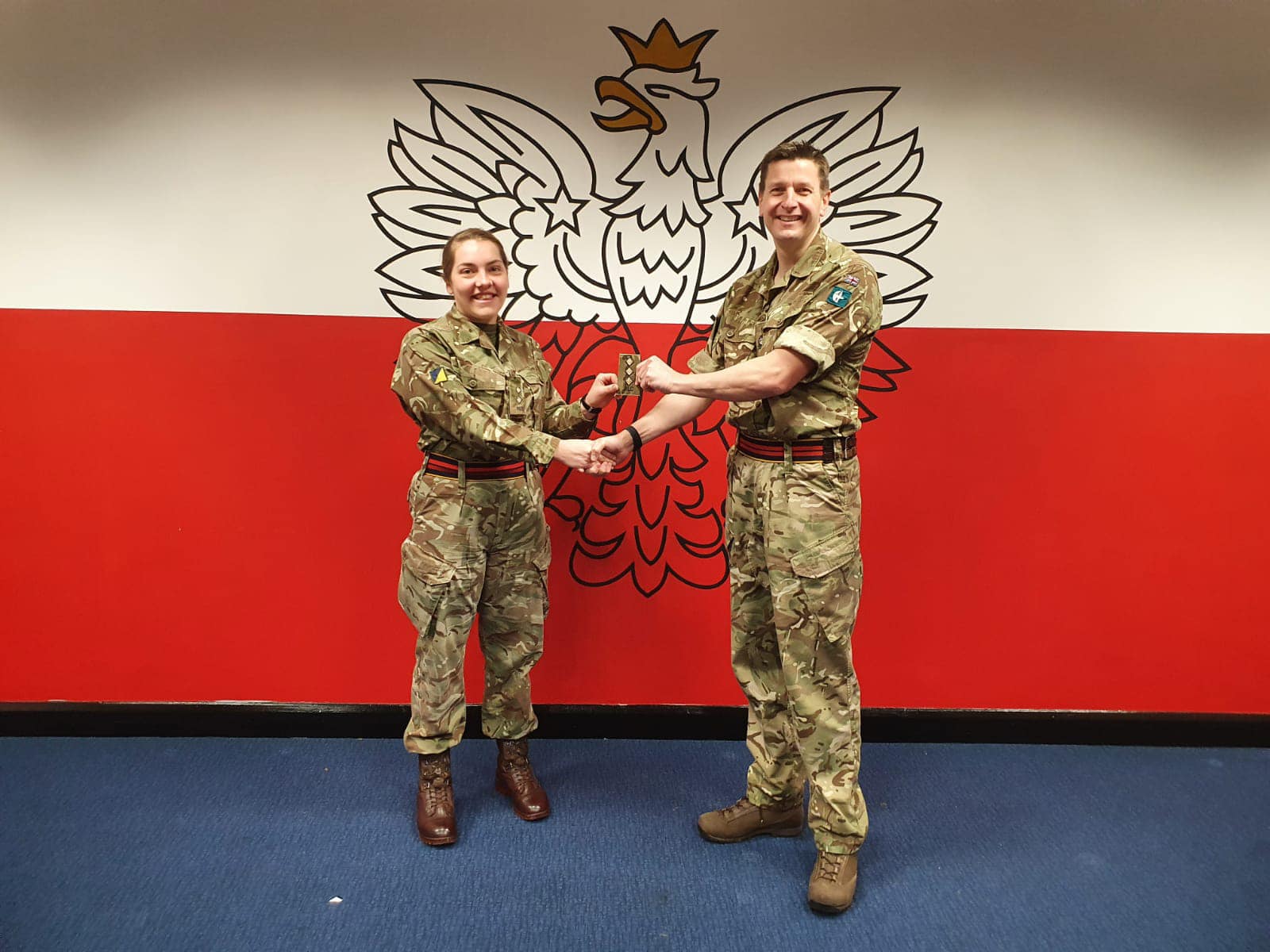 7 Regiment RLC - Congratulations to both Lt Capon (who... | Facebook