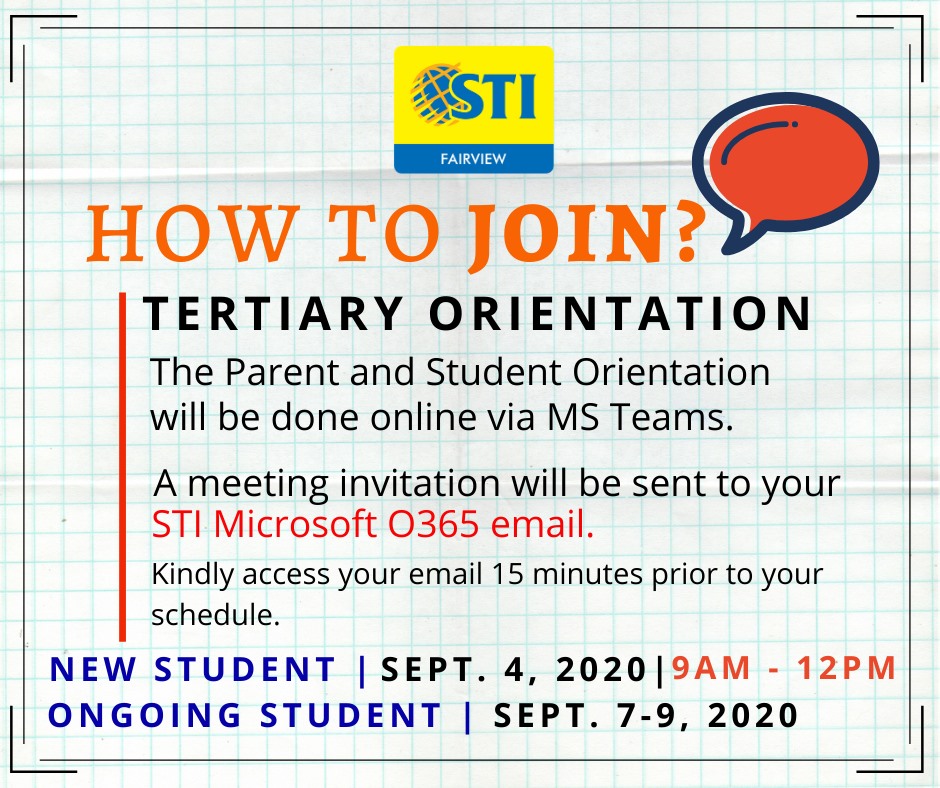 STI College Fairview (Official Fan Page) - Heads up, STIers! Please be ...