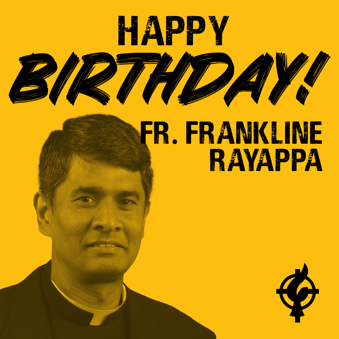 Please join us in wishing Father Frankline Rayappa a happy birthday! Fr ...