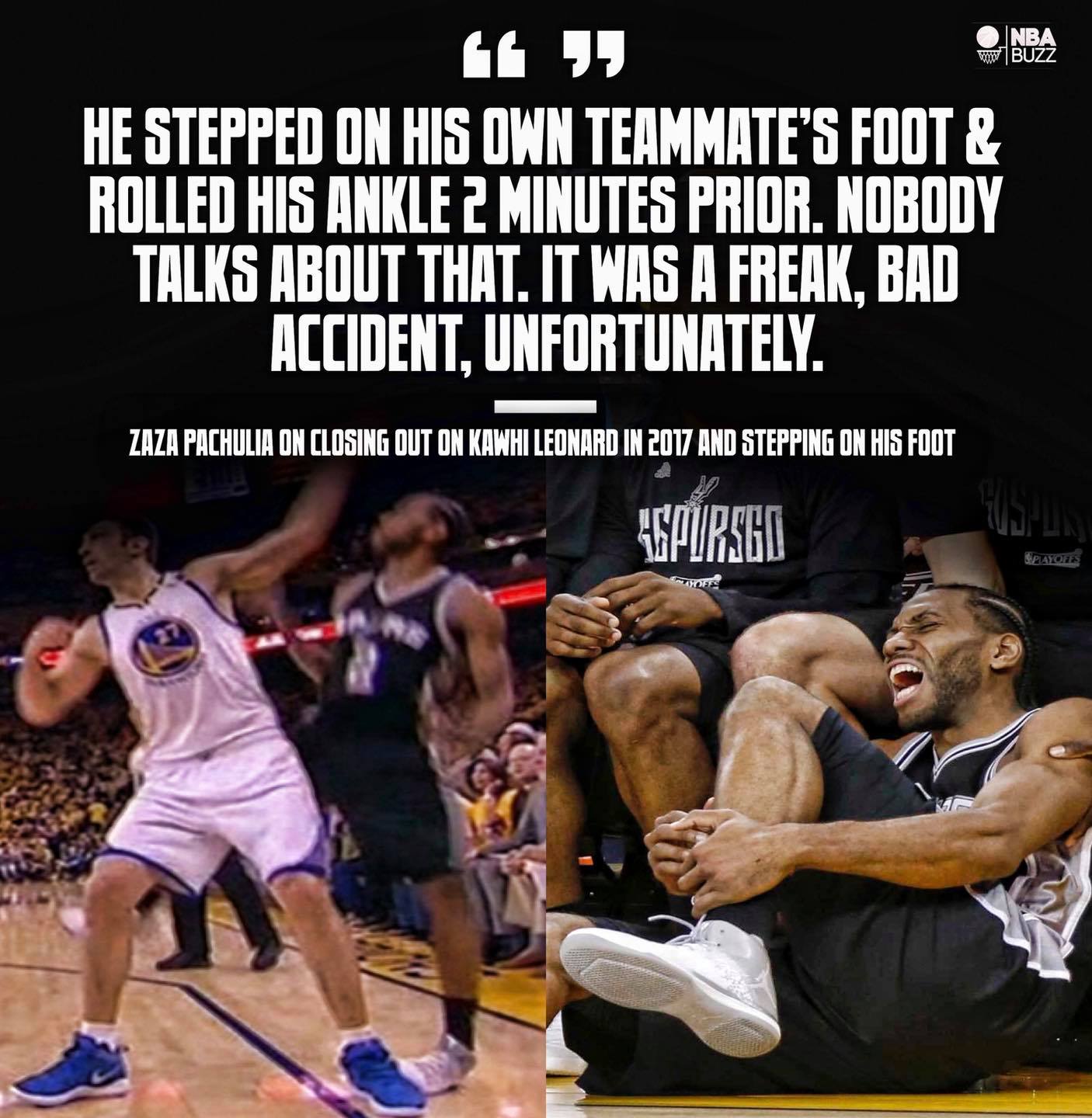 Three years later, Zaza Pachulia speaks out about his close out in 