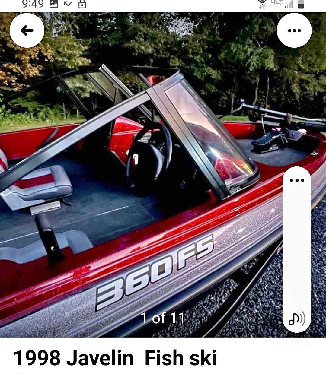 1998 Javelin 360fs