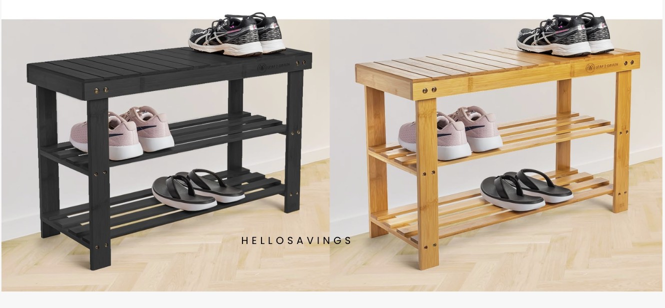 Entryway upgrade ✨ this bamboo shoe rack doubles as a bench—keeps  display picture 1