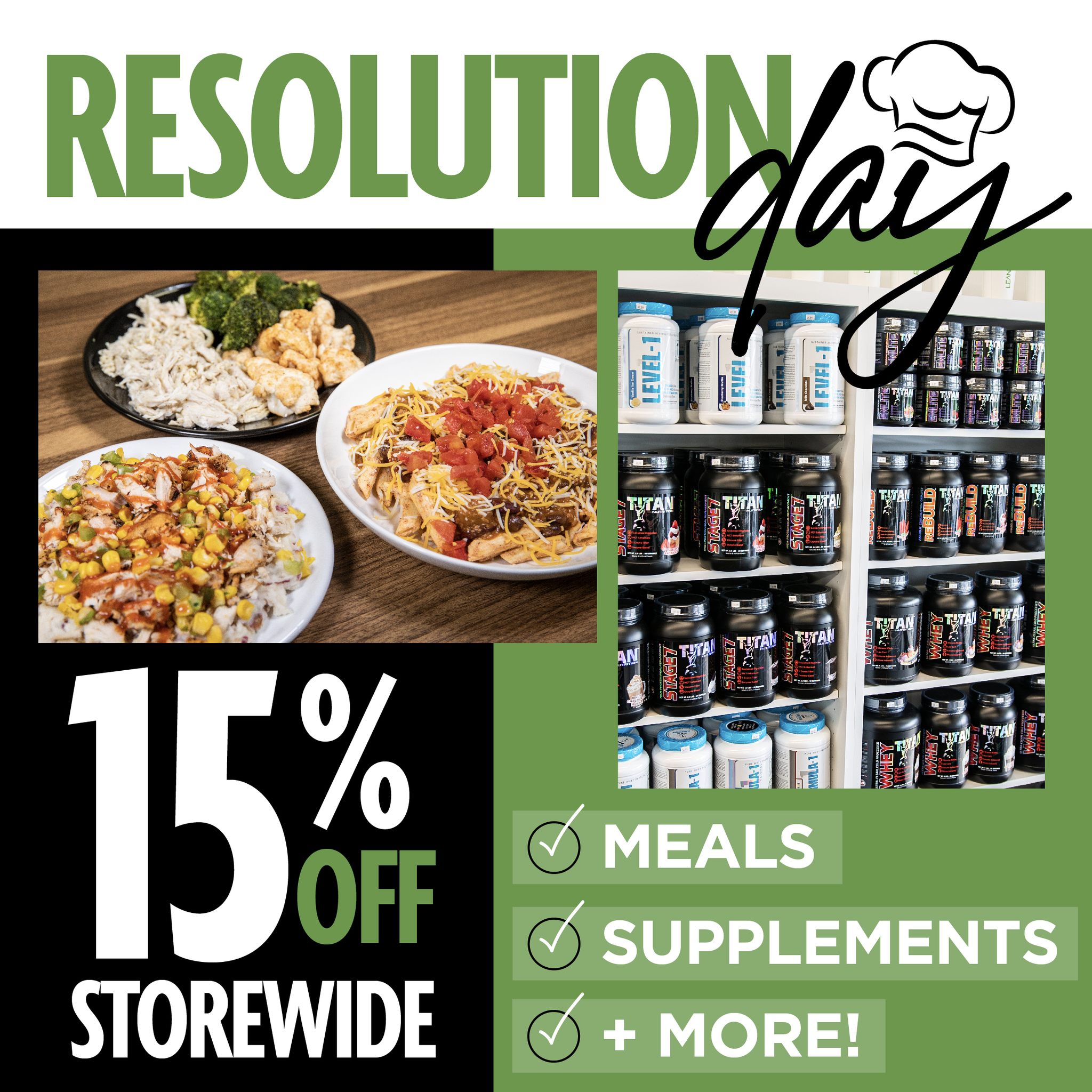 Lean - 🗓️ It's almost here!! Resolution Day 2024 at BOTH Lean Kitchen ...