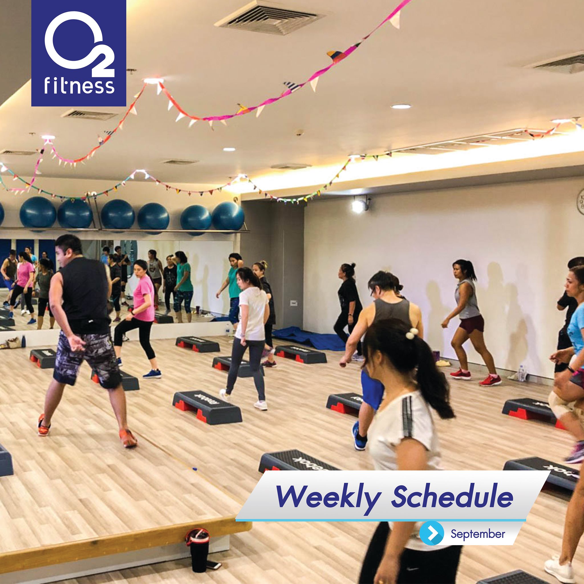 💪🏽Group Exercise Class Schedule... - O2 Fitness Thailand | Facebook