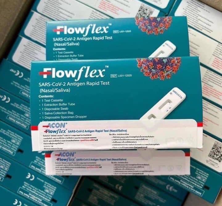 Noonshopnaka - #มาเพิ่มค่าาา Flowflex 2in1 swab+น้ำลาย...