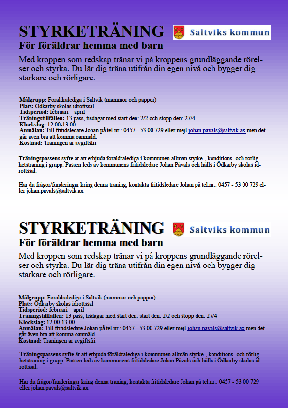 saltvik-fritid-styrketr-ning-f-r-f-r-ldrar-hemma-med-barn-saltviks