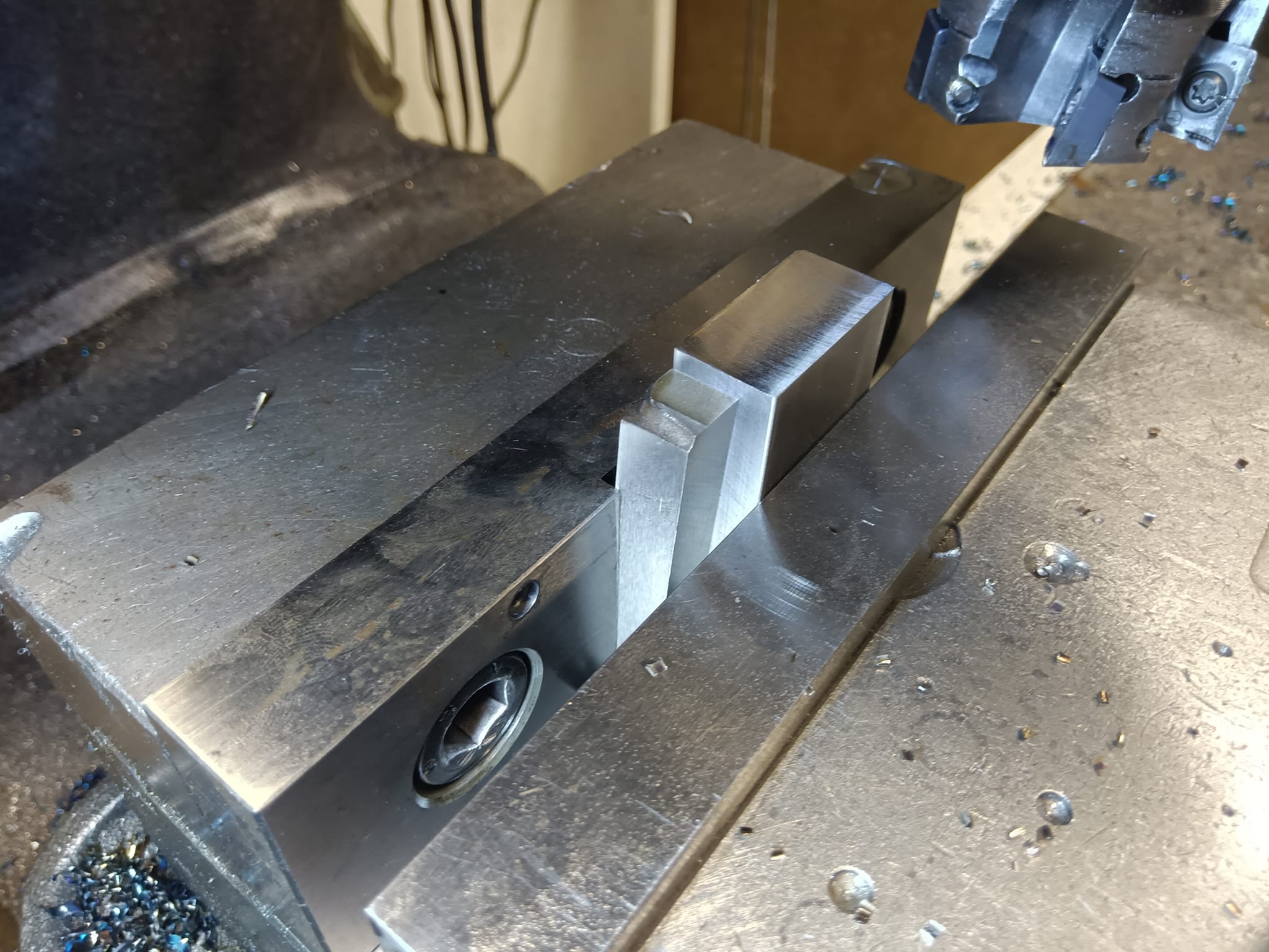 Bench Clamp Vise High Precision Clamping Vise 6 Inch Jaw Width CNC Vise Fixed Jaw