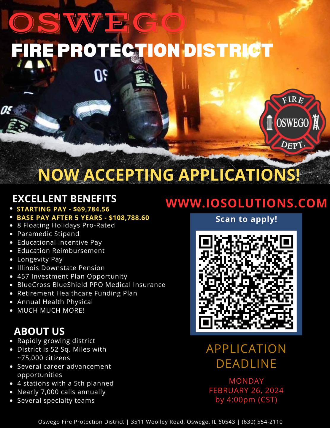 The Oswego Fire... - Oswego Firefighters Local 4773 | Facebook