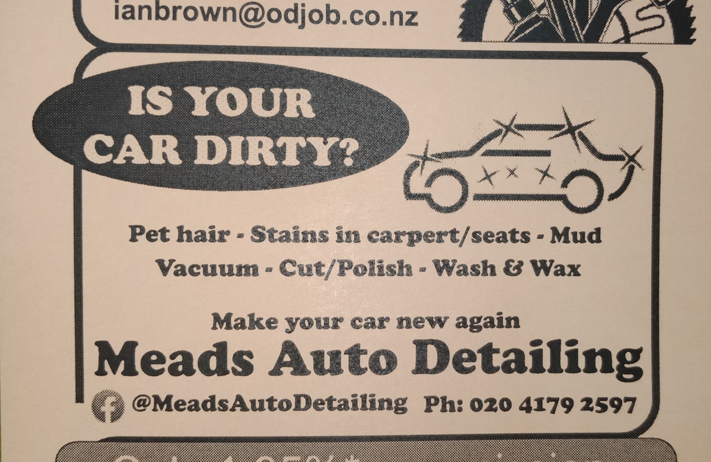 Welcome; Meads Auto Detailing, our... - Coffeenews Whangarei