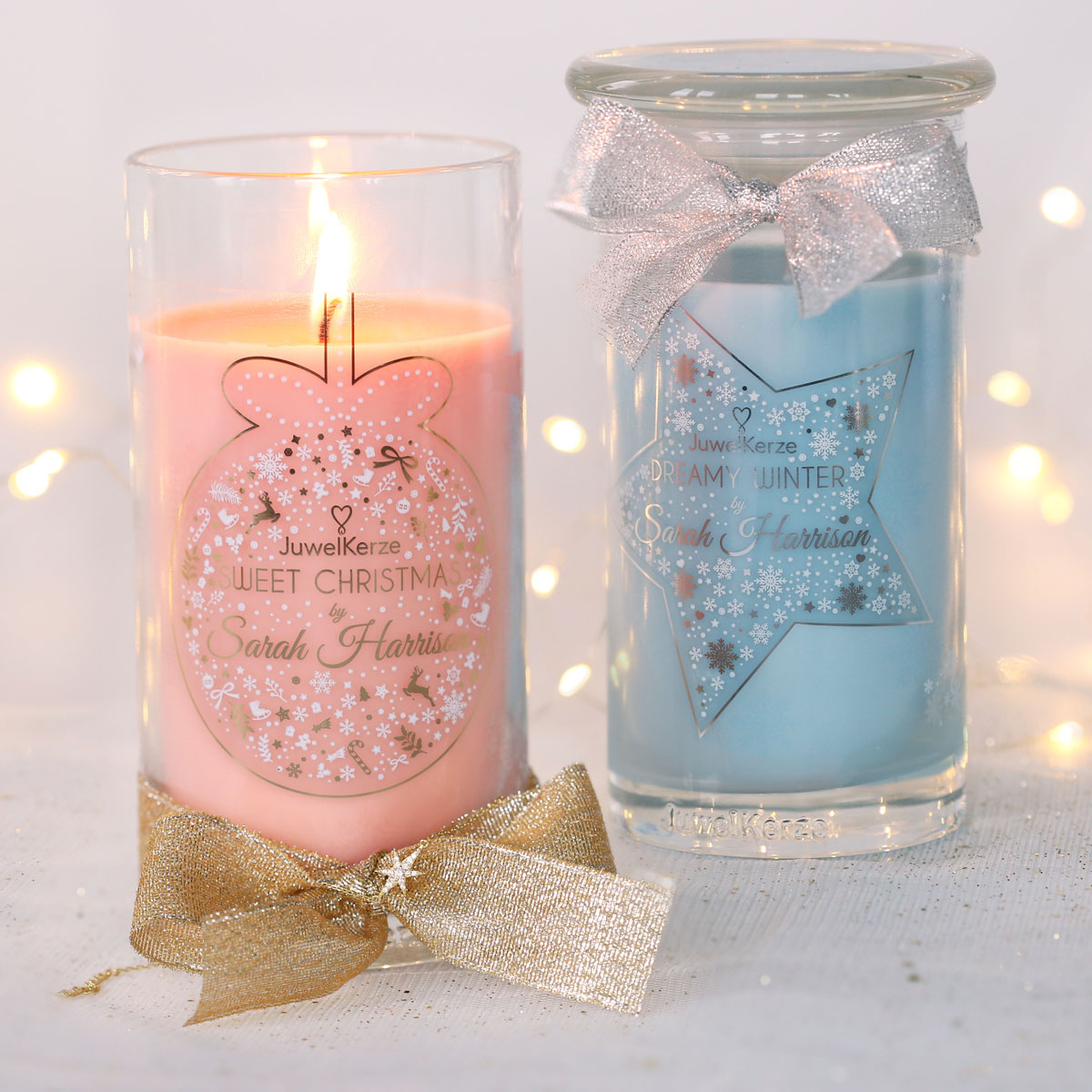 ✨ MAGISCHE WINTERMOMENTE ✨ Entdeckt diese zwei JuwelKerzen von Sarah Harrison – Sweet Christmas und Dreamy Winter – und lasst Euch von ihren einzigartigen Winterdüften verzaubern. https://bit.ly/2JBfWtf In jeder dieser beiden Schönheiten