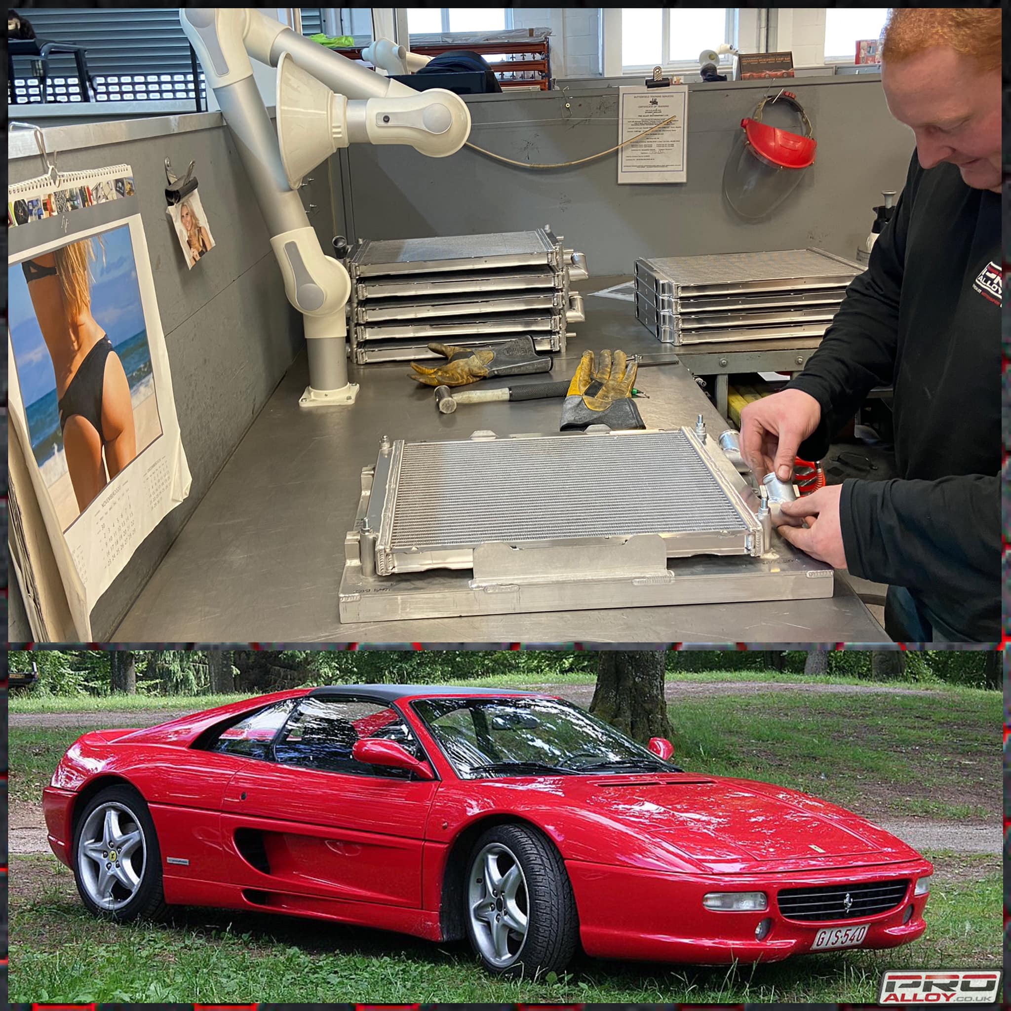 Pro Alloy - A big batch of Ferrari 355 radiators for our... | Facebook