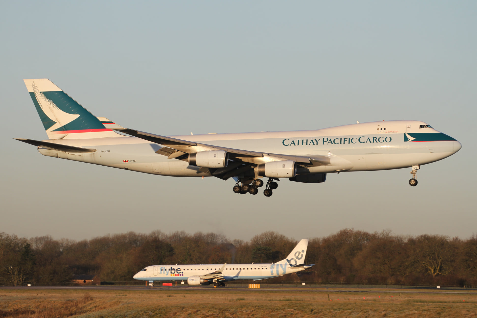 Cathay Cargo B747-400F VR-HUH in 1995. 20. 