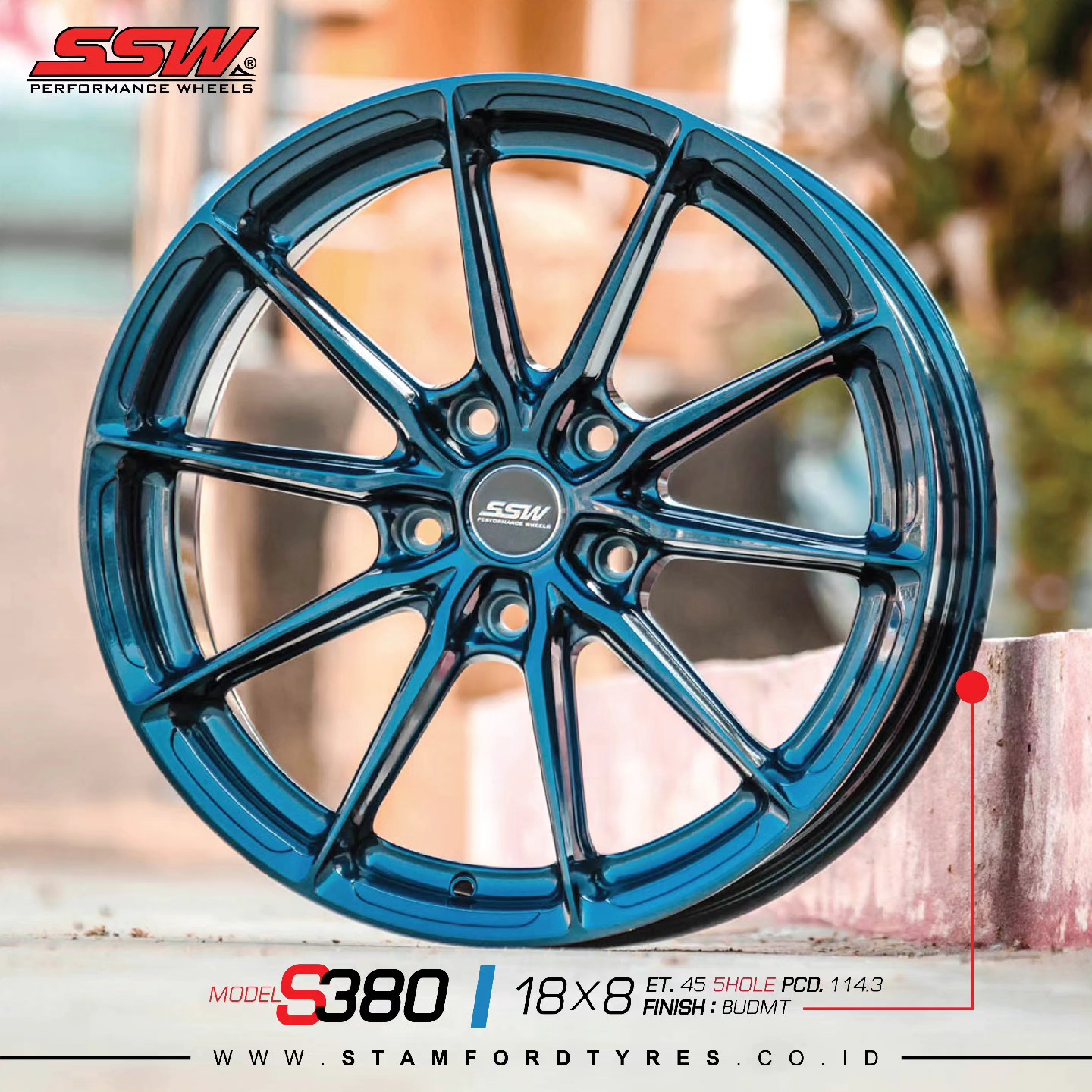 The SSW S308 is one of the more diverse rim designs in our 