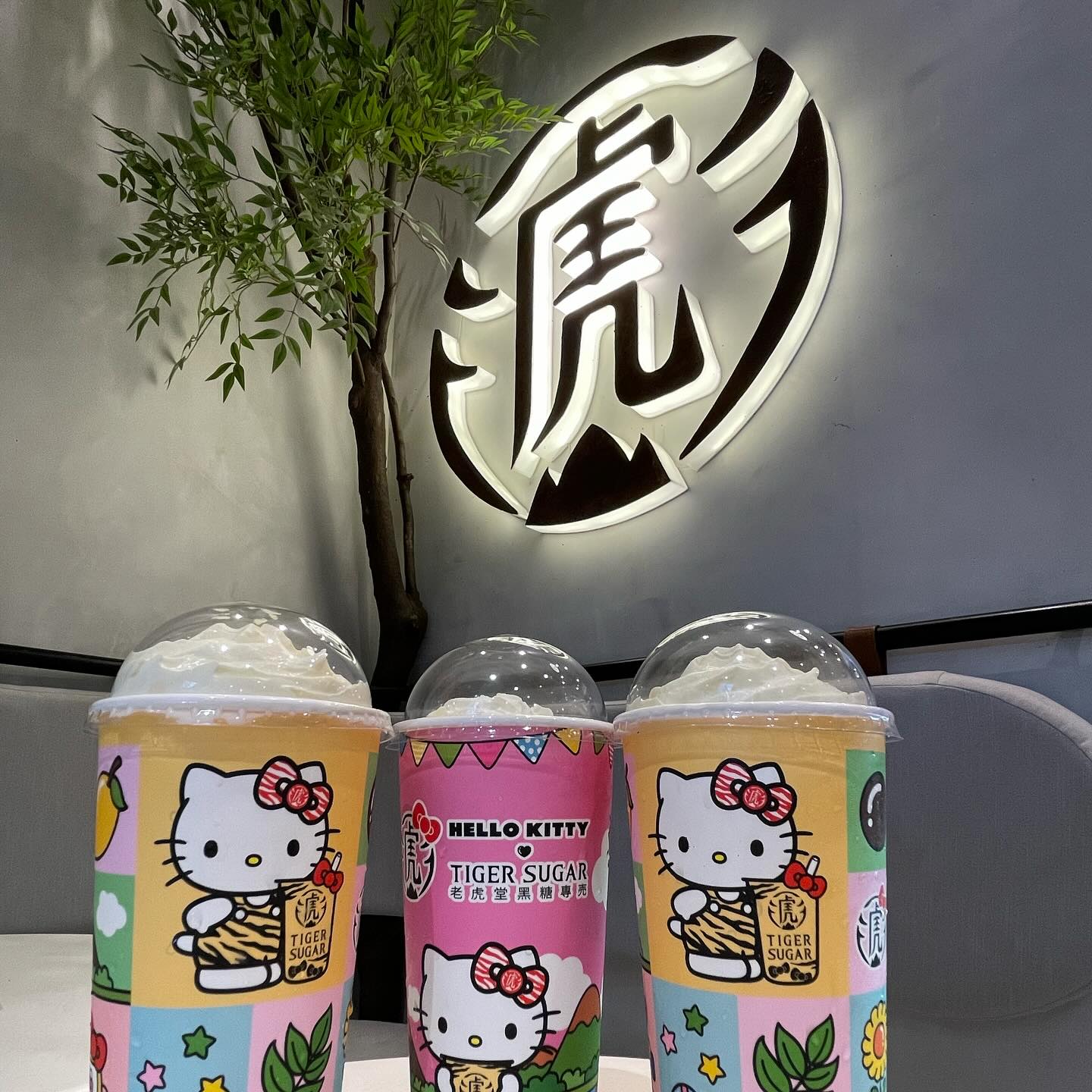 Make your daily sips extra sweet with the #HelloKittyxTigerSugar