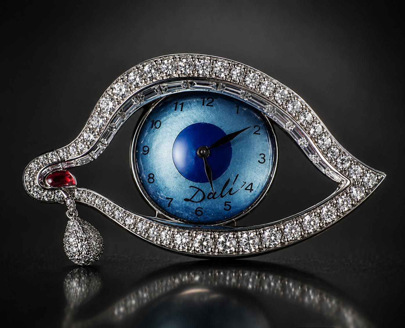 Salvador Dali's 1948 brooch-watch
