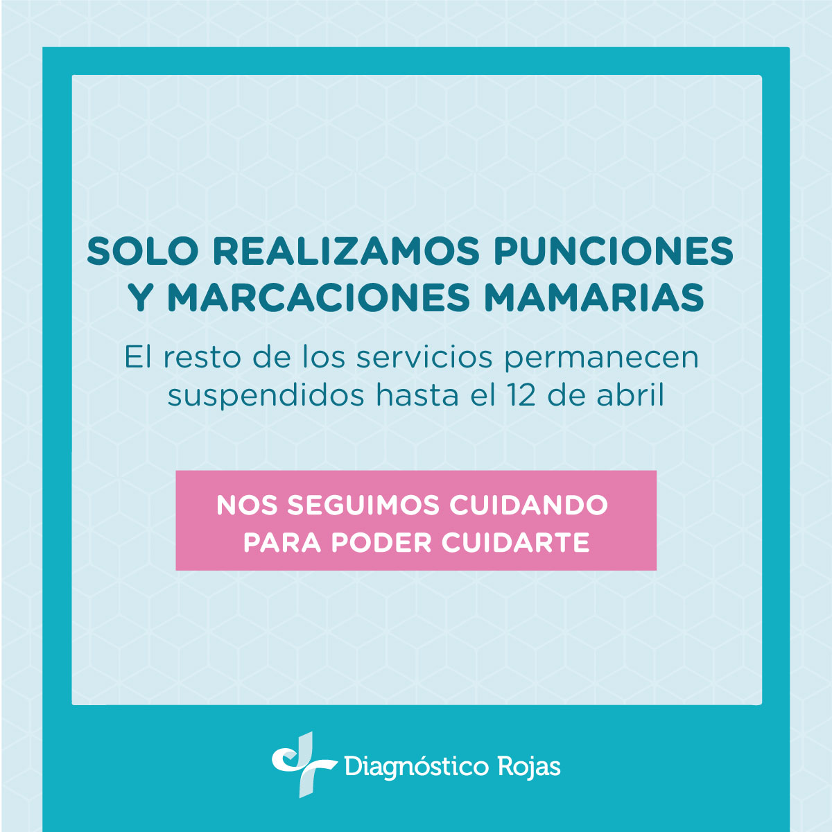 ⚠️🗣 Cumpliendo con la prórroga del... - Diagnóstico Rojas | Facebook