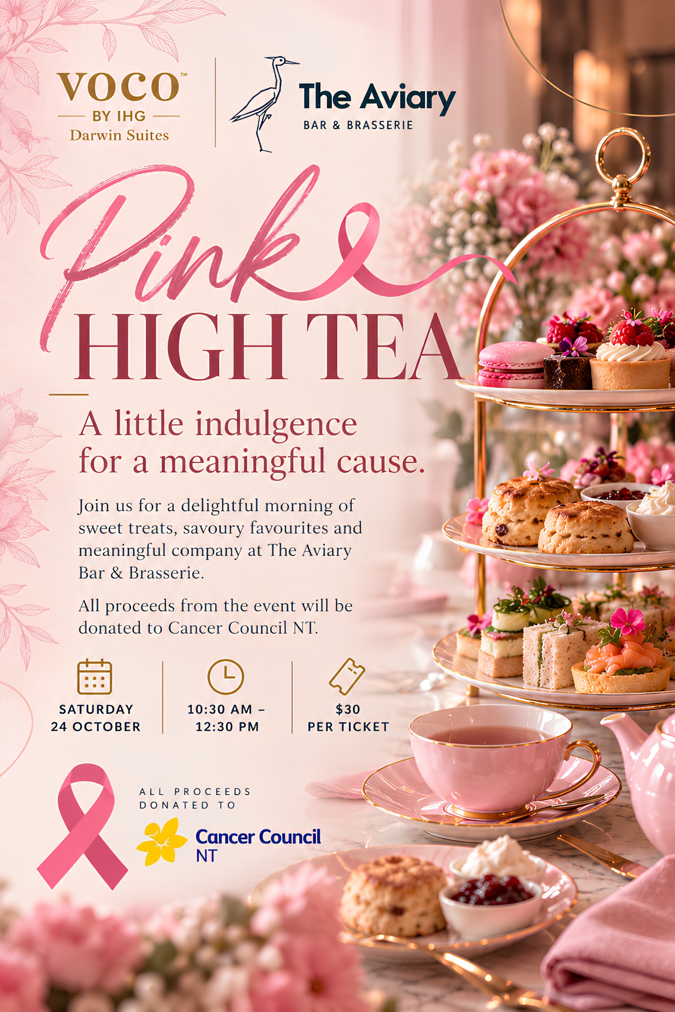 Pink High Tea