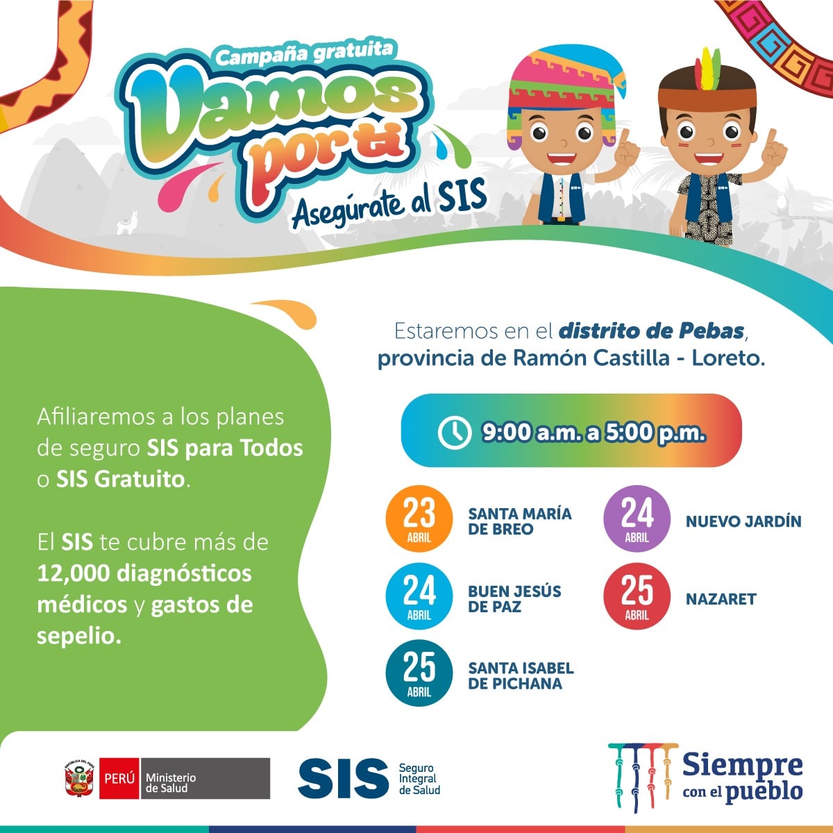 #Campaña #AfiliaciónGratuita... - Seguro Integral de Salud