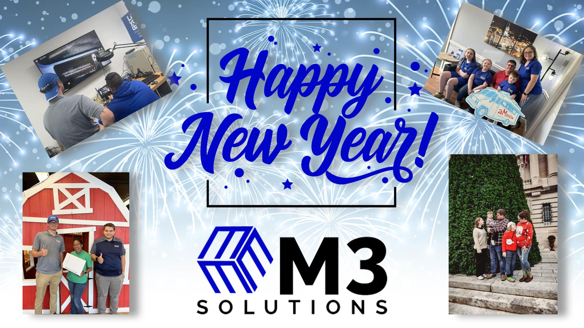 M3 Solutions - 🎉 As we bid farewell to an incredible year,...