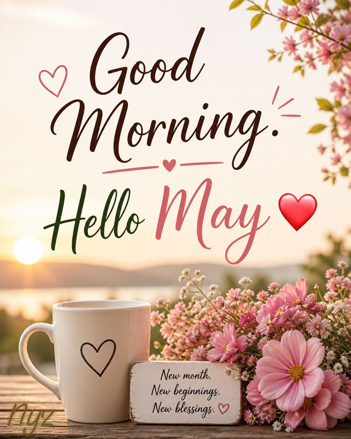 Good Morning ☺️ Hello May ❤️ #May #goodmorning
