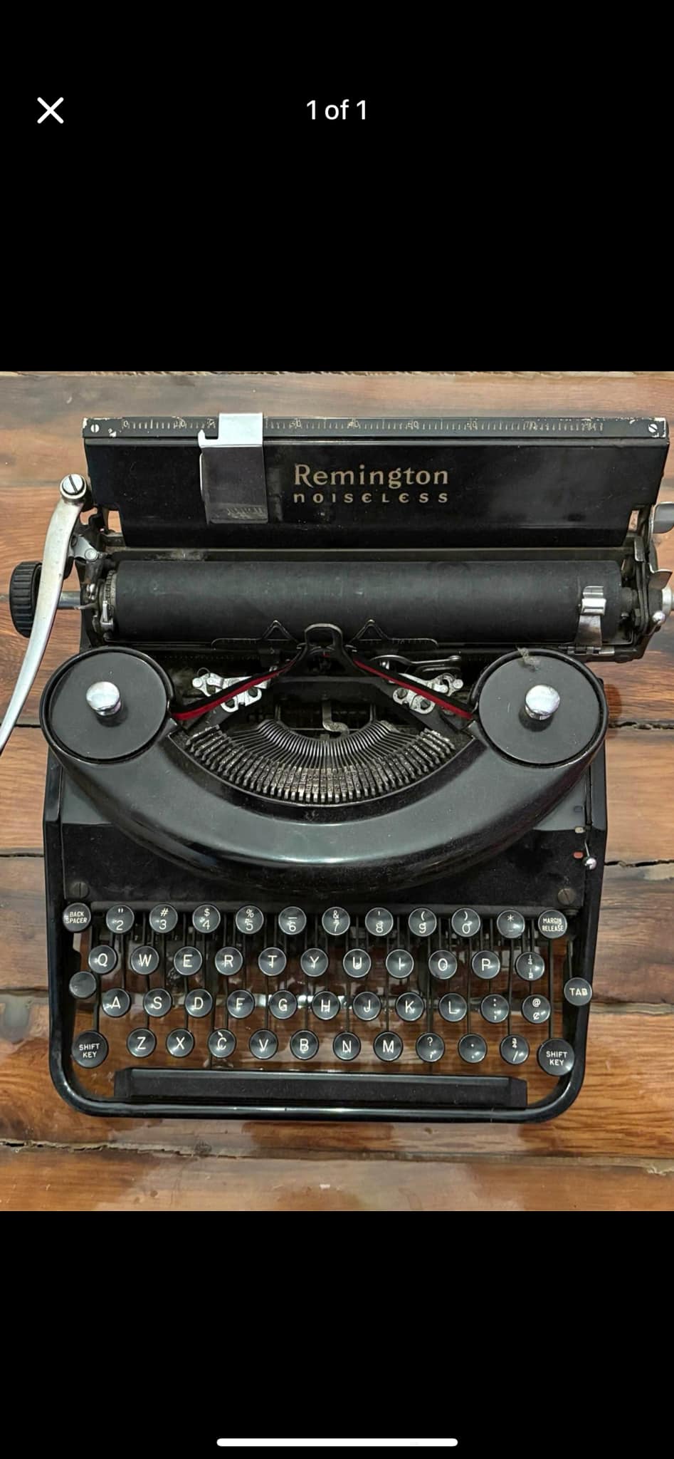 What is a Remington Remette portable typewriter from the late 30s