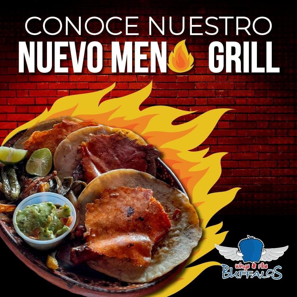 Plaza Revo - ¿Ya conoces el nuevo menú grill de Buffalos... | Facebook