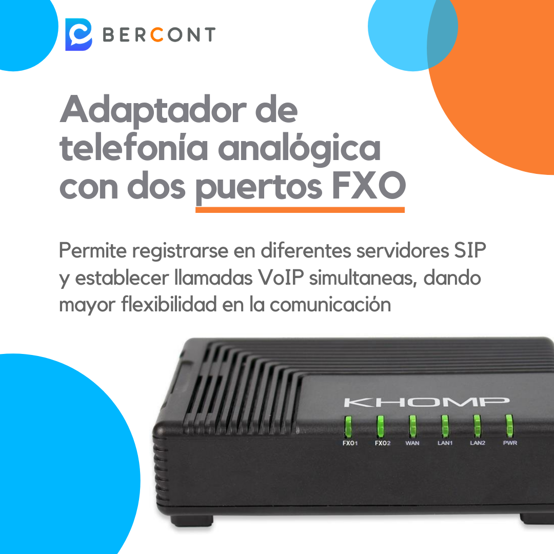 Bercont - KAP 320: Modelo que ofrece conversión analógica...