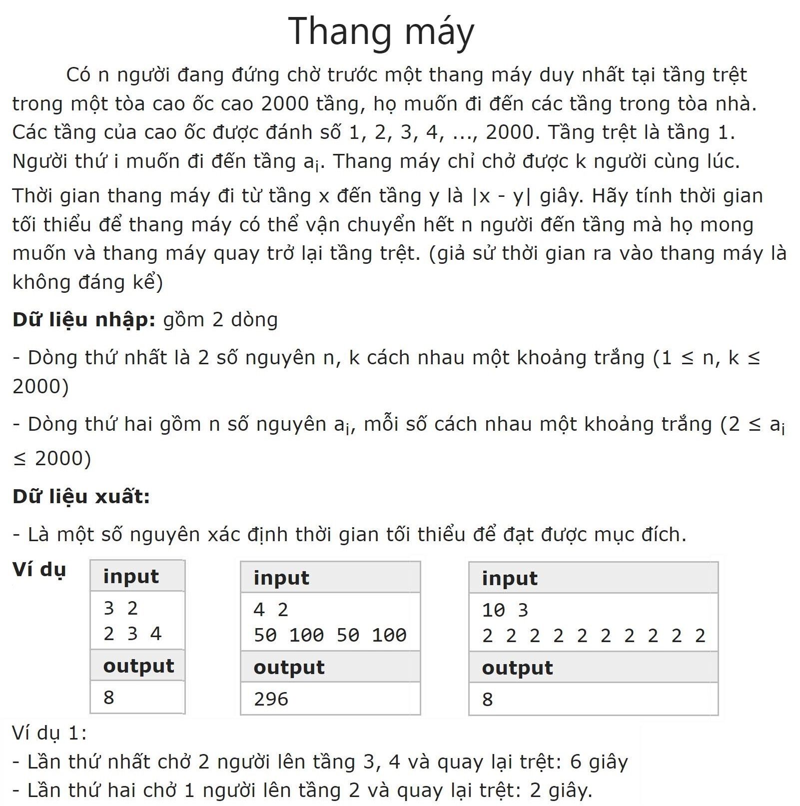 Thuật toán với C/C++, Pascal, Python | Các bạn thử thách giải quyết bài ...