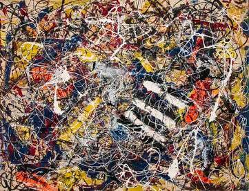 Jackson Pollock (1912-1956) Number 28, 1949 (enamel, canvas