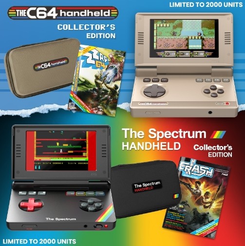 まめ THEC64 Handheld and The Spectrum Handheld - portable retro gaming