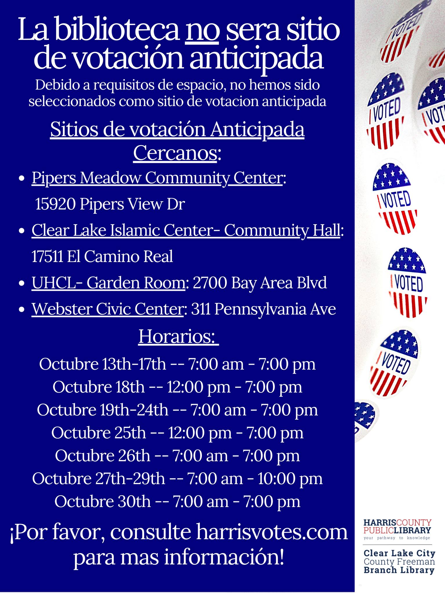Clear Lake... - Clear Lake City-County Freeman Branch Library
