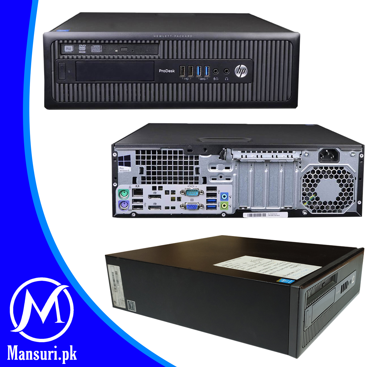 Mansuri - Computer HP ProDesk 600 intel Core i3 4th Gen 4GB HD-500GB ...