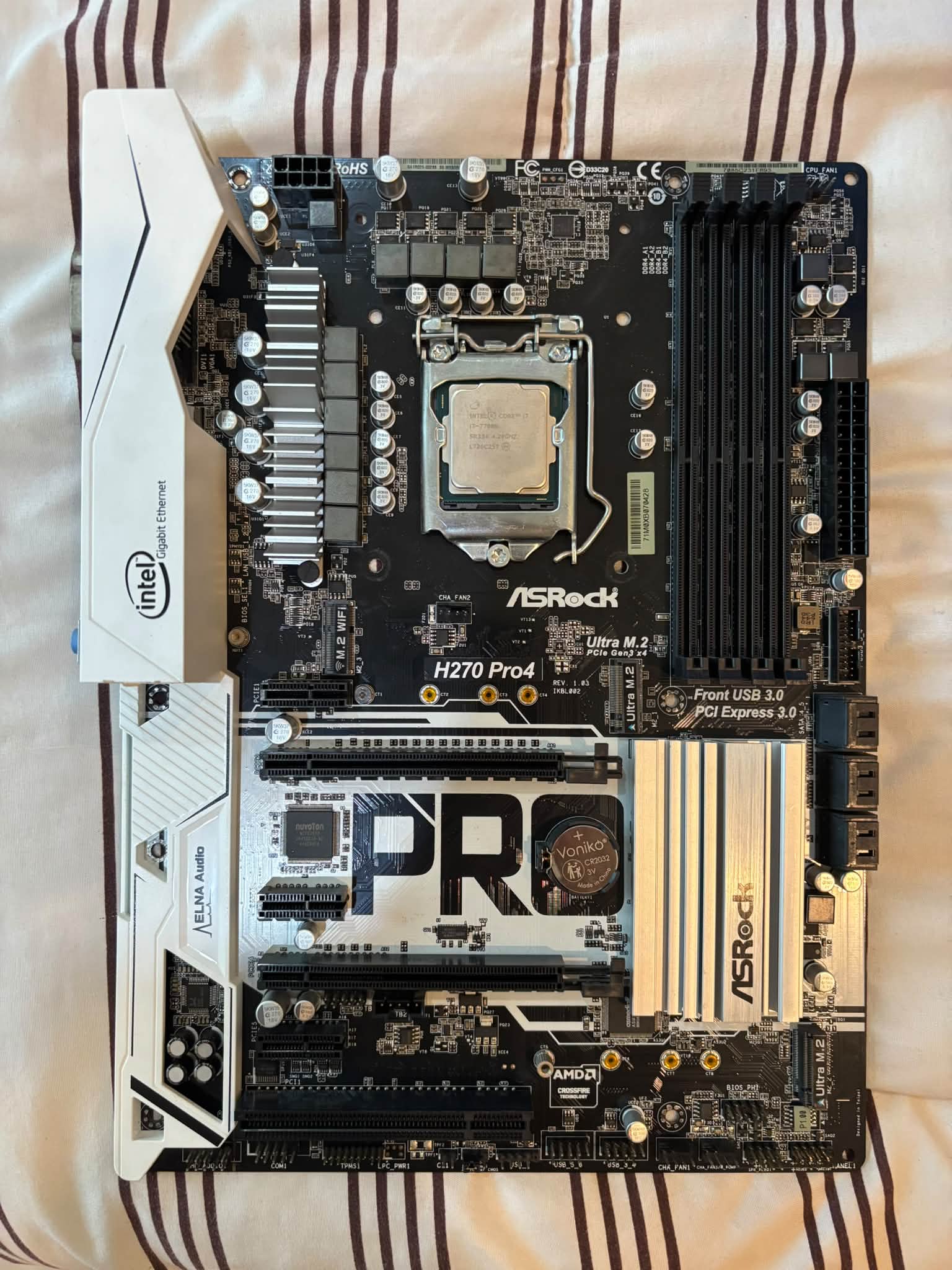I7-7700k+H270 Pro4