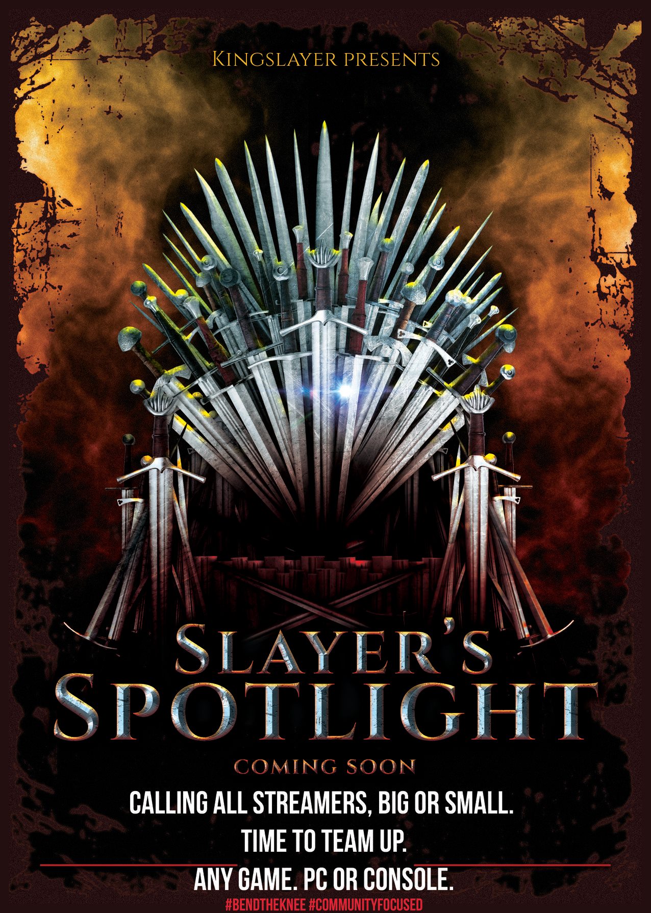 Kingslayer - ⚔️👑Introducing Slayer's Spotlight. 👑⚔️ I'm looking for ...
