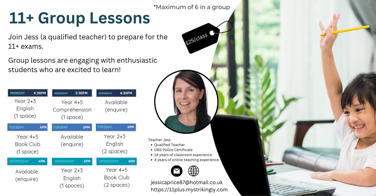 The 11+ Companion Course