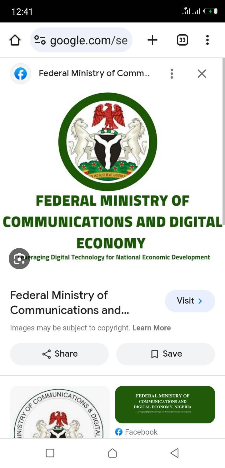 FEDERAL MINISTRY OF COMMUNICATIONS AND DIGITAL ECONOMY (3MTT) 2023