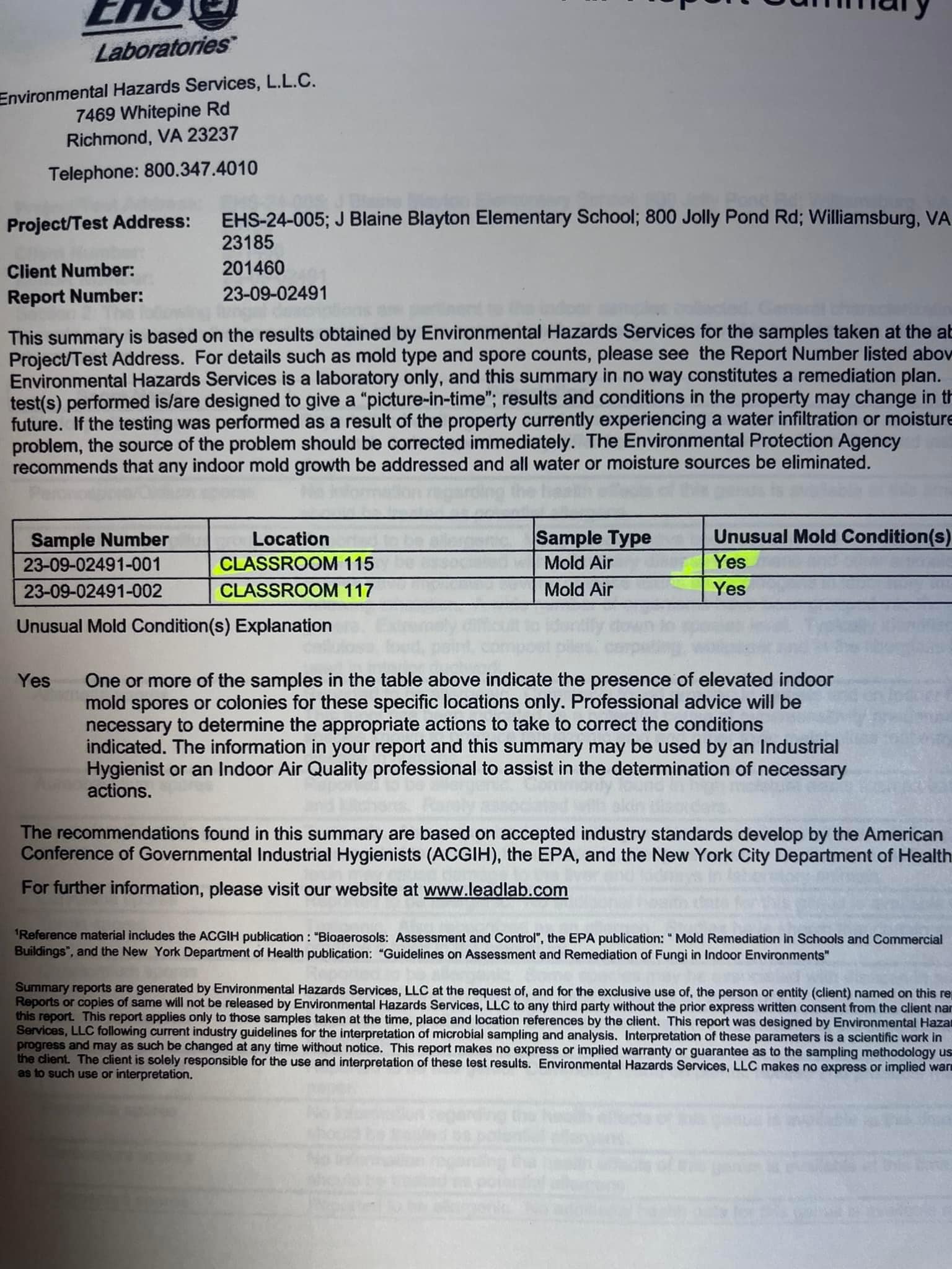 Here we go! Let's keep it going. Report your school's mold