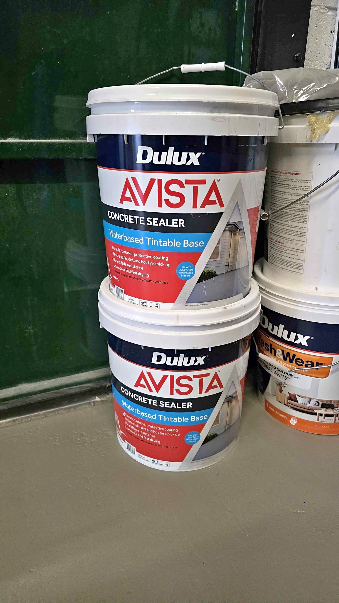Dulux AVISTA Concrete Sealer Waterbased Tintable Base - Caulk & Sealant ...