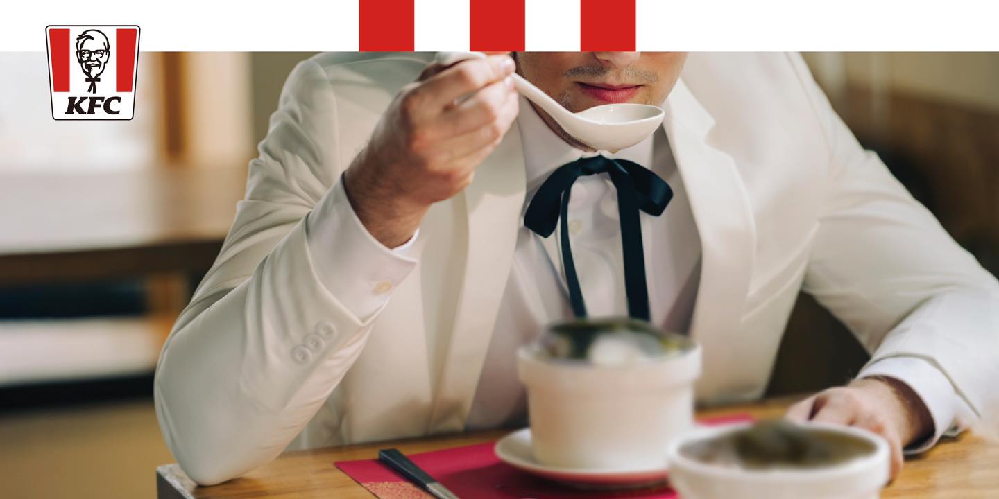 KFC - 聽說👂肯德基爺爺最近常出現在米其林必比登推薦的雙月食品社⁉️ 究竟這次的新產品是炸雞 雞湯 還是紙包雞 ...