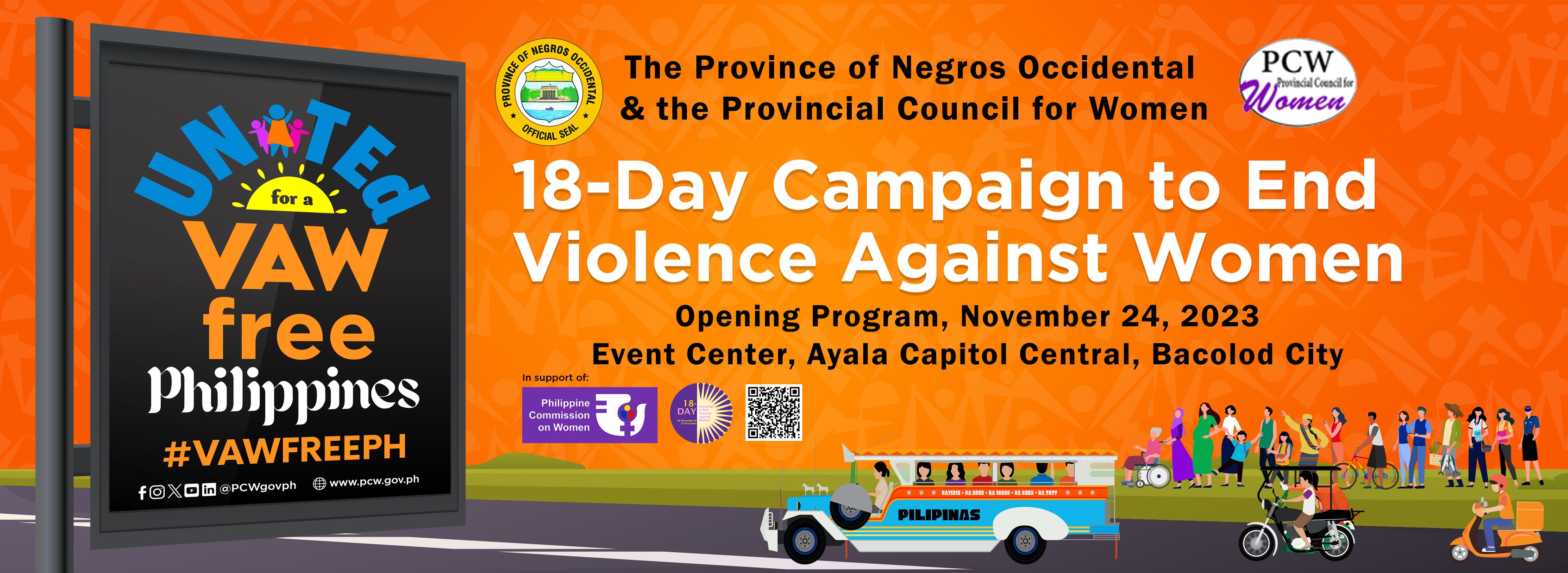 18 Day Campaign to End Violence Against Women | Bacolod CIty