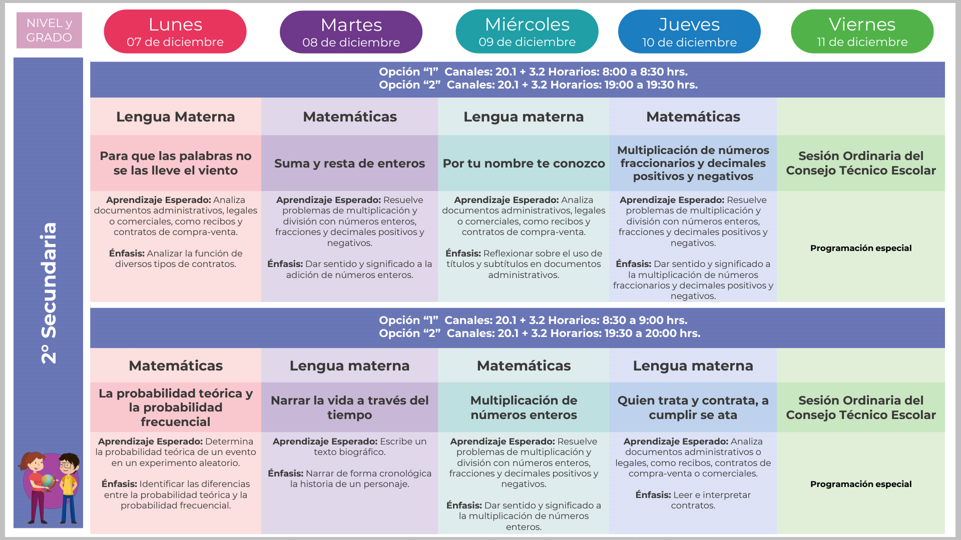 Programación Aprende en... - Gaceta Escolar 