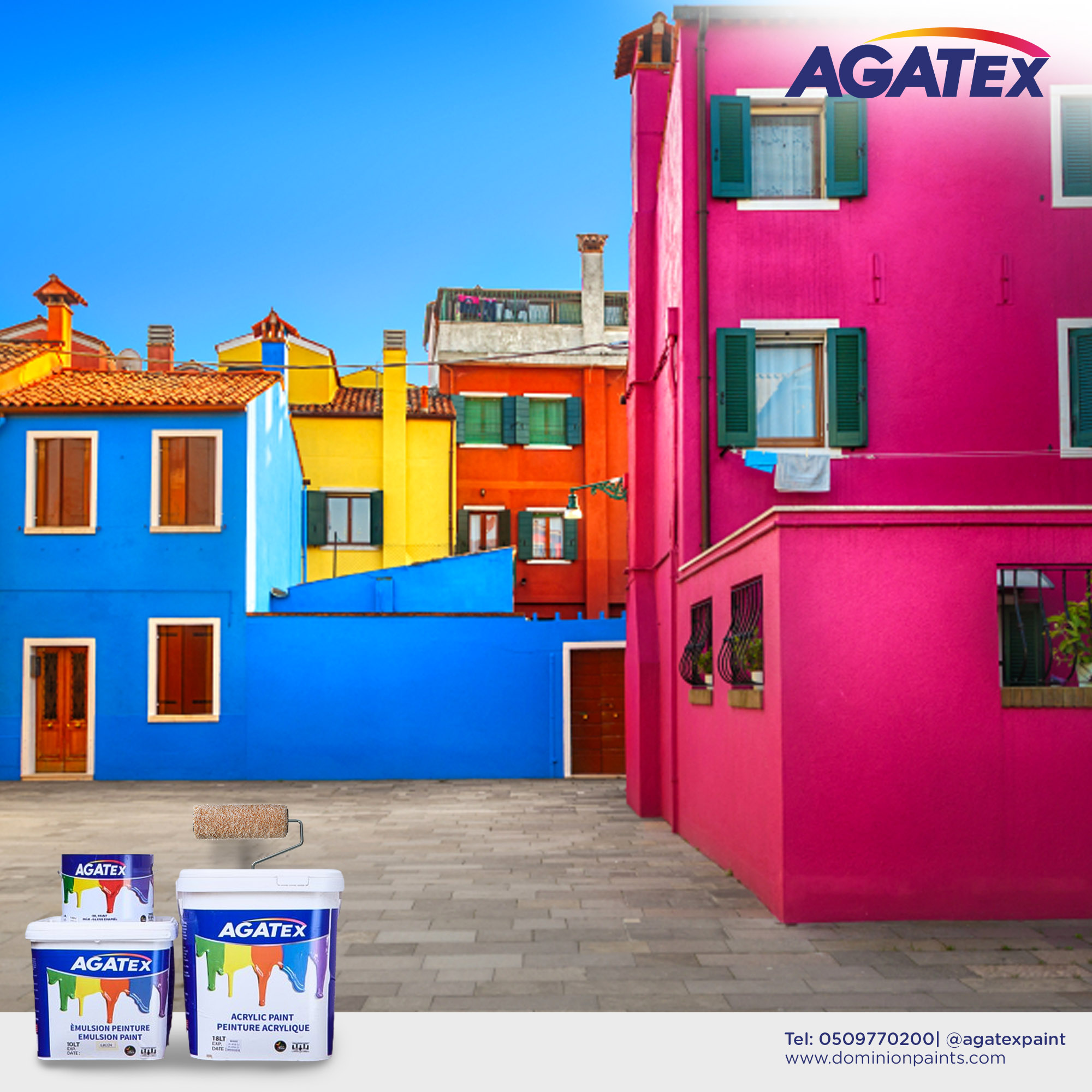 Agatex Paints - Ever wondered why your buildings barely standout? Maybe ...